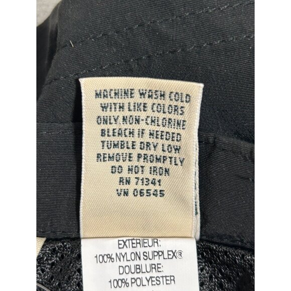 L.L. Bean SunSmart Women's Swim Outdoor Front Tie Shorts in Black - Sz S - NWT - Picture 5 of 5